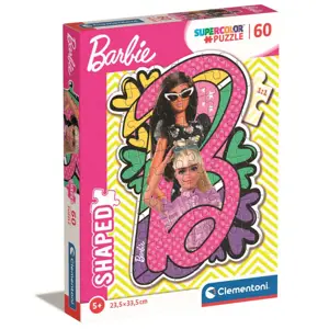 Produkt Clementoni: Puzzle 60 ks - Tvar Barbie