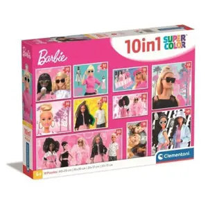 CLEMENTONI Puzzle Barbie 10v1 158247