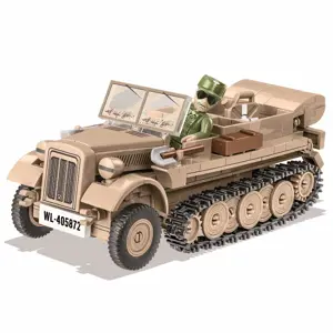 Cobi 2273 Německé polopásové vozidlo Sd.Kfz. 10 Demag D7