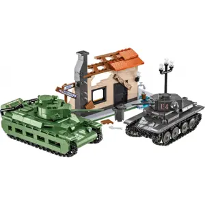 COBI 2284 II WW Battle of Arras Matilda II vs Panzer 38, 1:35, 1015 k