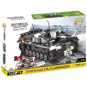 Produkt COBI 2286 Historical Collection WWII StuG III Ausf.F/8  Flammpanzer 536 kostek