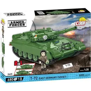 COBI 2625 Tank T-72 ozbrojených sil (východní Německo/Sovět) 680 kostek