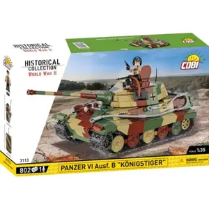 COBI 3113 Historical Collection WWII Panzer VI Ausf. B Königstiger Tiger