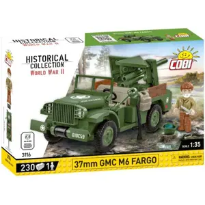 Produkt COBI 3116 Historical Collection WWII 37 mm GMC M6 Fargo 230 ks