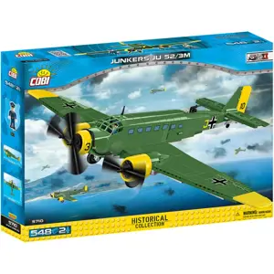 COBI 5710 World War II Německý dopravní letoun Junkers JU 52/3M