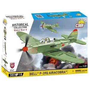 COBI 5747 Historická sbírka WWII BELL P-39Q Airacobra 380 ks