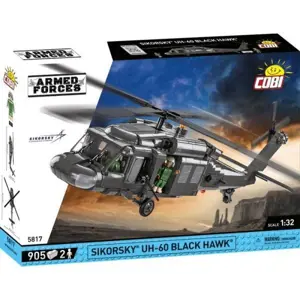 COBI 5817 Armed Forces Americký víceúčelový vrtulník Sikorski UH-60 Black Hawk