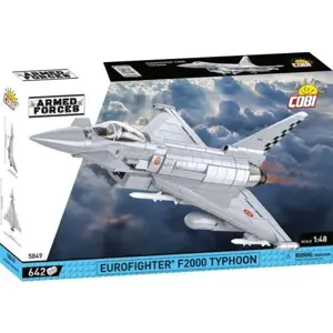 COBI 5849 Ozbrojené síly EUROFIGHTER F2000 TYPHOON víceúčelový stíhač 642 kostek