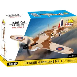 COBI 5866 Historical Collection WWII Samolot Hawker Hurricane Mk.1 138 klocków