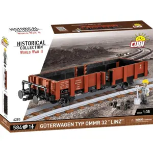 COBI 6285 Vlaky Guterwagen typ OMMR 32 LINZ 584 kostek