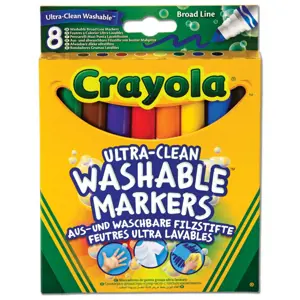 Produkt Crayola: omývatelné fixy 8 ks