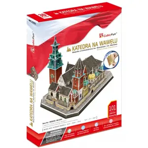 Produkt CubicFun: 3d puzzle 101 ks - katedrála Wawel