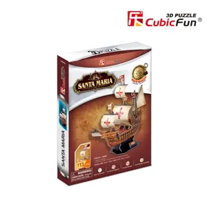 Produkt CubicFun 3D puzzle Loď Santa Maria 113 dílků