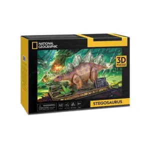 CUBICFUN 3D puzzle National Geographic: Stegosaurus 62 ks