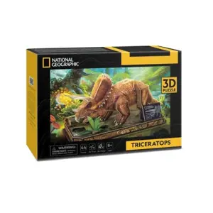 CUBICFUN 3D puzzle National Geographic: Triceratops 44 ks