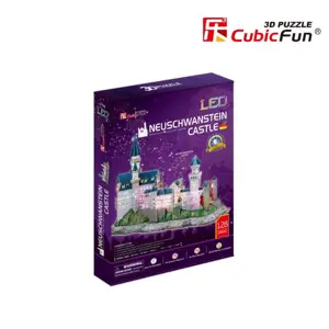 Produkt CubicFun 3D puzzle Zámek Neuschwanstein LED 128 dílků