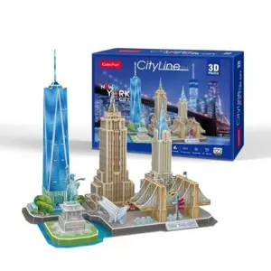 Produkt CubicFun: Puzzle 3D City New York 123 ks