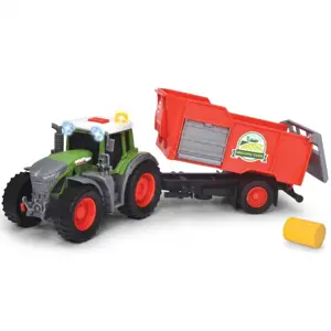 Produkt DICKIE Farm Traktor Fendt s přívěsem 26cm Balík sena