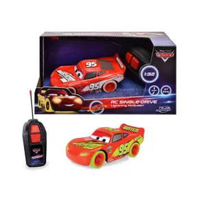 Dickie RC Cars Blesk McQueen Single Drive Glow Racers 1:32, 1kanal