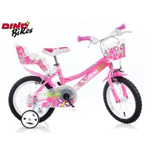 Produkt Dino Bikes Dětské kolo 14" růžové