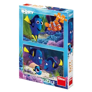 Produkt DINO Hledá se Dory 2x77 dílků