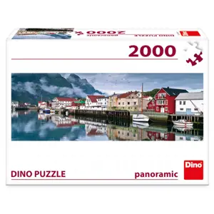 DINO Panoramatické Rybářská vesnice 2000 dílků