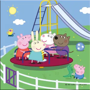 Dino PEPPA PIG na prázdniny 3 x 55 dílků