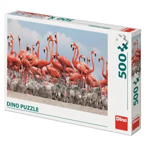 Produkt Dino Puzzle Plameňáci 500 dílků