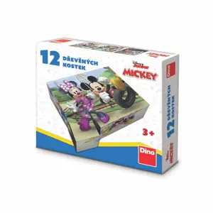 Produkt Dino Toys Kubus Mickey a Minnie 12 kostek