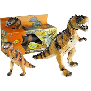 Produkt Dinosaurus na baterie chodí a svítí 36 cm