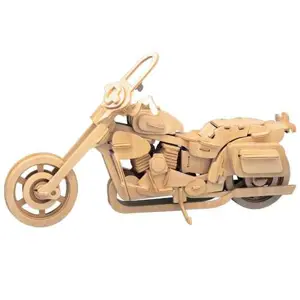 Produkt Dřevěné 3D puzzle skládačka Motorka Harley-Davidson II P020