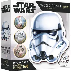 Produkt Dřevěné puzzle 160 dílků Kluby Star Wars Stormtrooper Helmet