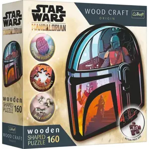 Produkt Dřevěné puzzle 160 dílků Star Wars The Mandalorian