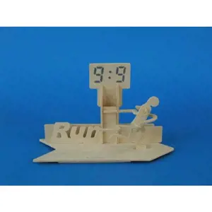 Dřevěné skládačky 3D puzzle Stojánek na tužky Běh S020