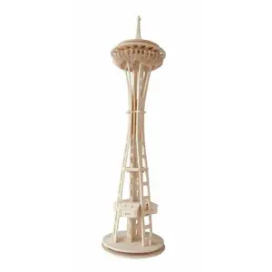 Produkt Dřevěné skládačky 3D puzzle - Věž Seattle tower P180