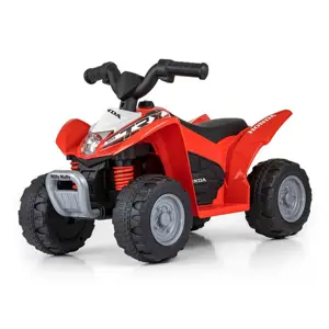 Elektrická čtyřkolka  Honda ATV červená