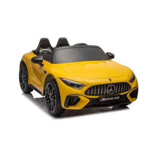 Elektrické autíčko Mercedes AMG SL63 yellow