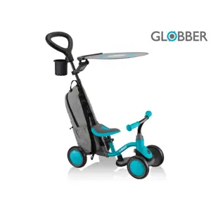 Globber odrážedlo 3v1 Deluxe - Learning Bike 3in1 Deluxe -Teal