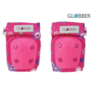 Produkt Globber Toddler sada chráničů XXS - flowers pink