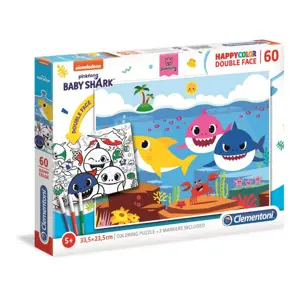 Produkt Happycolor Baby Shark | Puzzle 60 ks | Clementoni