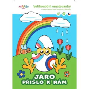 Jaro přišlo k nám - omalovánky A5