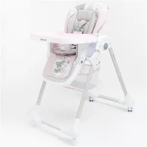 Jídelní židlička Baby Mix Infant pink