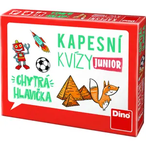 KAPESNÍ KVÍZY JUNIOR - CHYTRÁ HLAVIČKA Cestovní hra