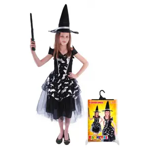 Produkt Karnevalový kostým čarodějnice/halloween netopýrka, vel. S