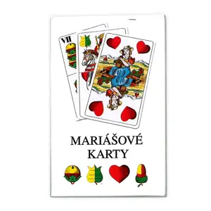 Produkt karty mariášové, dvouhlavé, pap.krabička