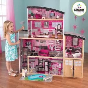 Produkt KidKraft domeček pro panenky Sparkle Mansion