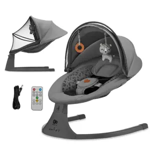 KINDERKRAFT lehátko LUMI 2 dark grey