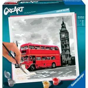 Kreativní malba Londýn | CreArt | Ravensburger