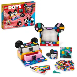 Produkt LEGO® DOTS™ 41964 Školní boxík Myšák Mickey a Myška Minnie