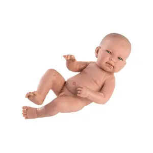 Produkt Llorens 73801 NEW BORN CHLAPEČEK - realistická panenka miminko s celovinylovým tělem - 40 cm